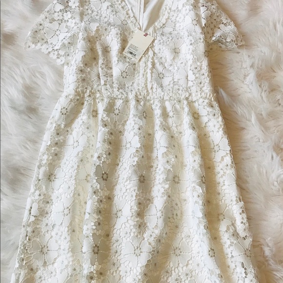 Alex Marie V-neck A line dress - Picture 2 of 5